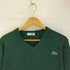 シュミーズラコステ CHEMISE LACOSTE ウール100 Vネック フロントロゴ ニット セーター レディース