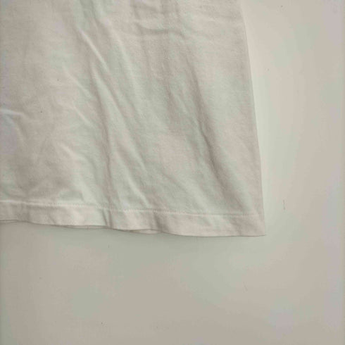 ヘインズ Hanes 90S BEEFY-T ボディ USA製 IT 企業 ロゴ 両面 プリント Tシャツ 裾袖 シングル メンズ import:L