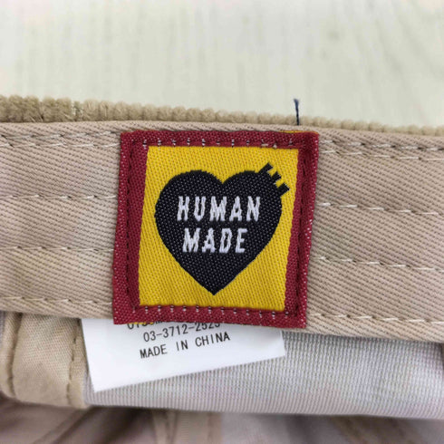 ヒューマンメイド HUMAN MADE ロゴ ワッペン コーデュロイ キャップ メンズ FREE