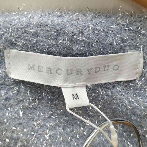マーキュリーデュオ MERCURYDUO 24AW ラメ シャギー カーデ セット キャミ ニット ワンピース セットアップ レディース M