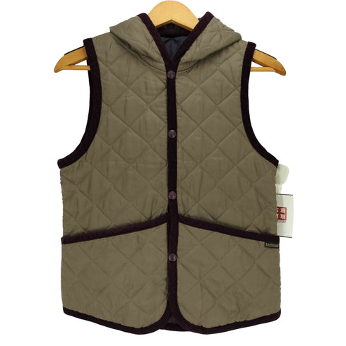 ラベンハム LAVENHAM リバーシブル キルティング フーデッド ジャケット レディース EUR:38