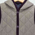ラベンハム LAVENHAM リバーシブル キルティング フーデッド ジャケット レディース EUR:38