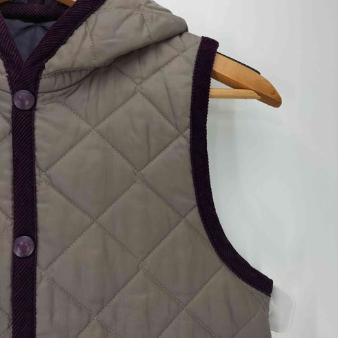 ラベンハム LAVENHAM リバーシブル キルティング フーデッド ジャケット レディース EUR:38