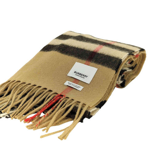 バーバリー BURBERRY カシミヤ100% cashmere ノバチェックストール レディース 168x30 cm
