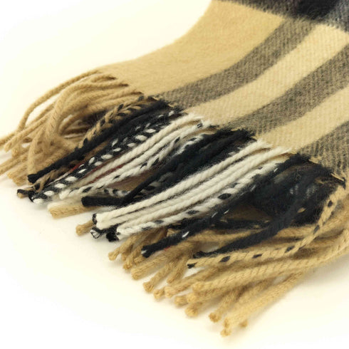 バーバリー BURBERRY カシミヤ100% cashmere ノバチェックストール レディース 168x30 cm