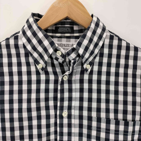 インディヴィジュアライズドシャツ individualized shirts ギンガムチェック BDシャツ メンズ 151/2-33