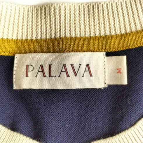 PALAVA アニマル ホース 刺繍 クルーネック カーディガン レディース import:M