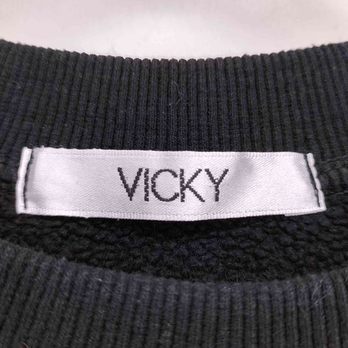 ビッキー VICKY フレアスウェットワンピース レディース JPN:2