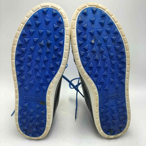 クロックス crocs レザー ゴルフシューズ メンズ M8