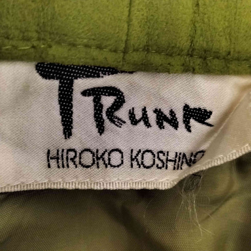 ヒロココシノ HIROKO KOSHINO フェイクスエード カットアウト フレアスカート レディース 9