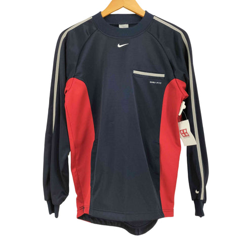 ナイキ NIKE 00S フロントスウッシュサイドジップトップス メンズ JPN:S