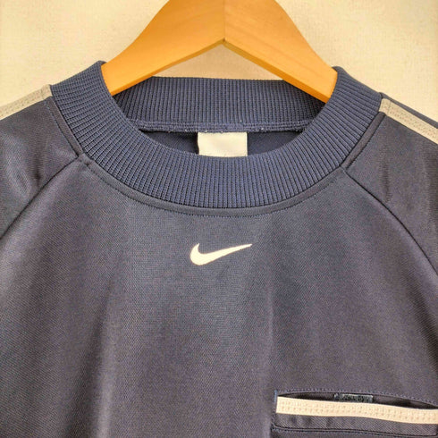 ナイキ NIKE 00S フロントスウッシュサイドジップトップス メンズ JPN:S
