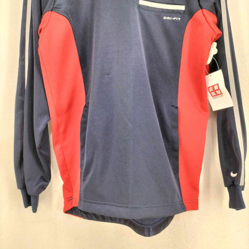 ナイキ NIKE 00S フロントスウッシュサイドジップトップス メンズ JPN:S