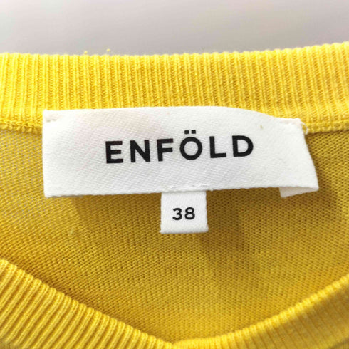 エンフォルド ENFOLD シルクコットンカーディガン レディース DE:38