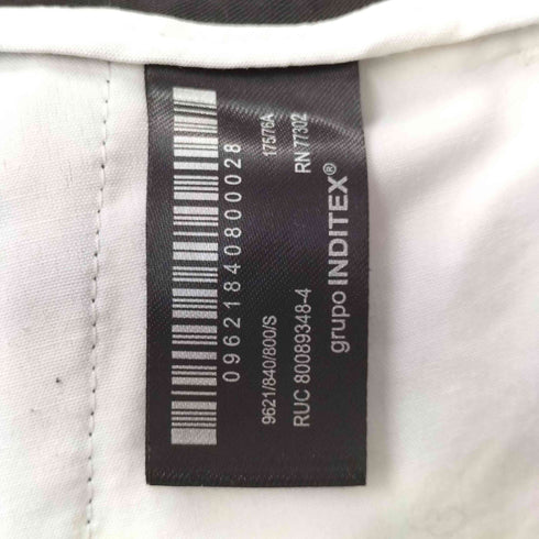 ザラ ZARA 1タック ステッチデザイン パンツ メンズ JPN:S