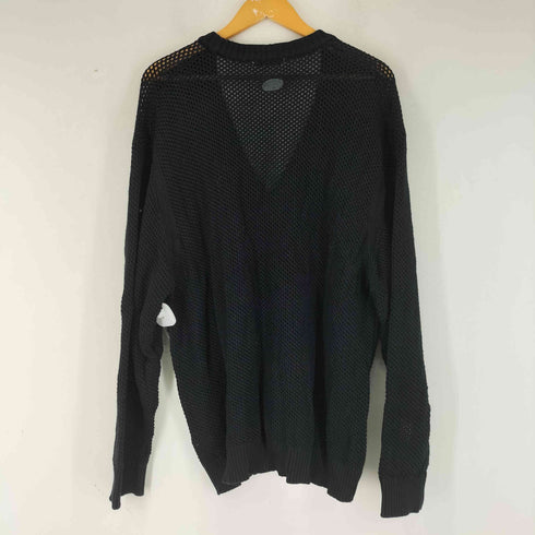 ザラ ZARA メッシュ ニット カーディガン メンズ US XL