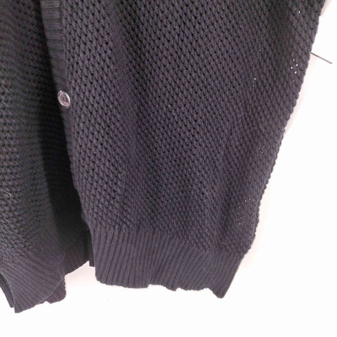 ザラ ZARA メッシュ ニット カーディガン メンズ US XL