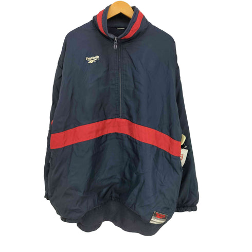 リーボック Reebok ハーフジッププルオーバージャケット メンズ