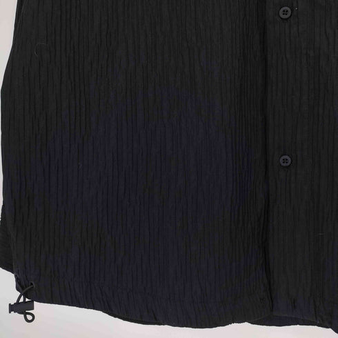 ザラ ZARA 裾ドローコード プリーツシャツ メンズ import:S