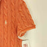 ポロラルフローレン POLO RALPH LAUREN ケーブルニット 半袖ポロシャツ レディース L