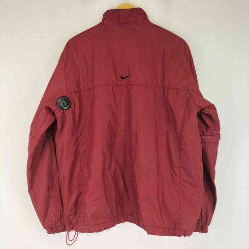 ナイキゴルフ NIKE GOLF 2WAY スウッシュロゴ刺繍 デタッチャブル ジップアップ ナイロンジャケット メンズ import:XXL