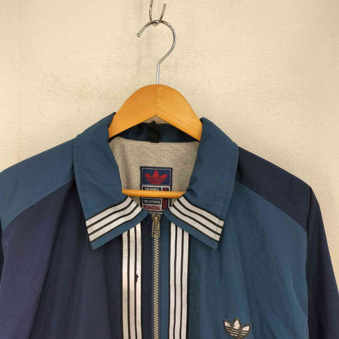 アディダスオリジナルス adidas Originals 90S リフレクターストライプジップアップブルゾンジャケット メンズ JPN:XL