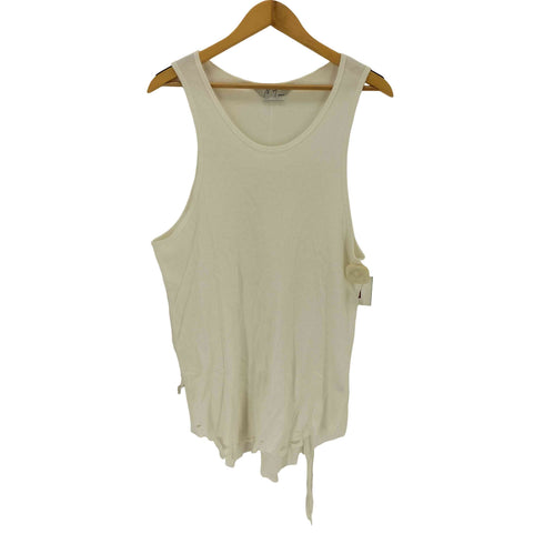 アンセルム ANCELLM 24ss DAMAGE WAFFLE TANK TOP ダメージ ワッフル タンクトップ メンズ 1