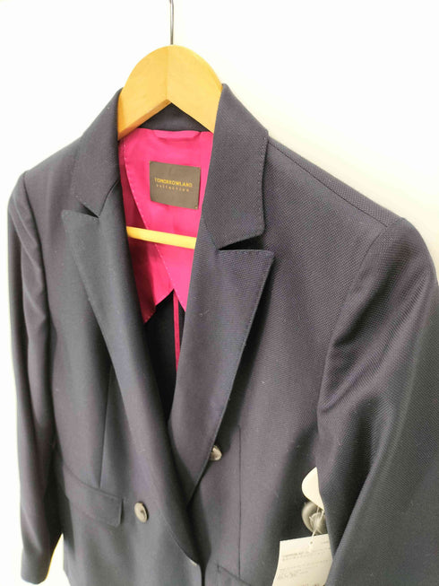 トゥモローランドコレクション TOMORROWLAND collection 25AW スーパーウール ダブルブレストジャケット レディース JPN:36