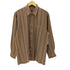 ピエールカルダン pierre cardin 織 ストライプ L/S シャツ メンズ import:L