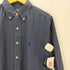 ラルフローレン RALPH LAUREN 90S OLD 同色 ポニー 刺繍 BLAKE ブレイク ギンガムチェック ボタンダウン シャツ メンズ import:L