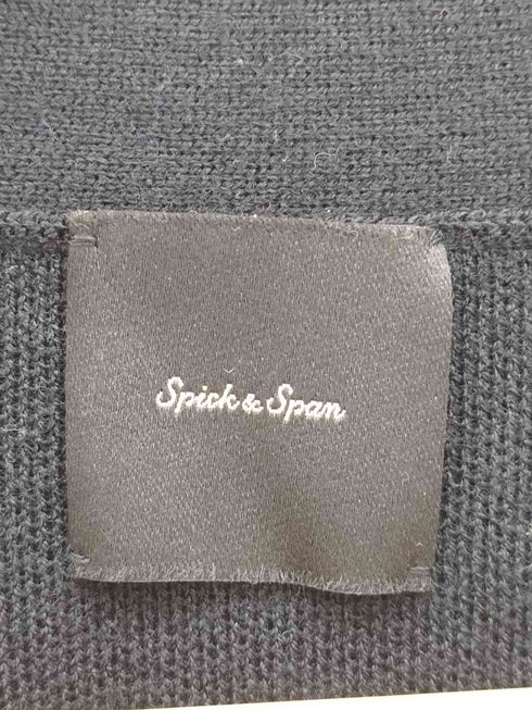 スピックアンドスパン Spick and Span 25AW ダブルジャガードカーディガン レディース