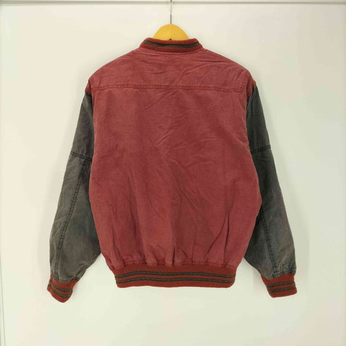 カーニーハウス KEARNEY HOUSE 90S OLD 裏地ボア ライナー 付き コットン バイカラー バーシティ ジャケット スタジャン メンズ import:M
