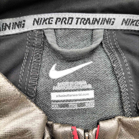 ナイキ NIKE スウェットレス 切替 フルジップ ジャケット メンズ import:XXL