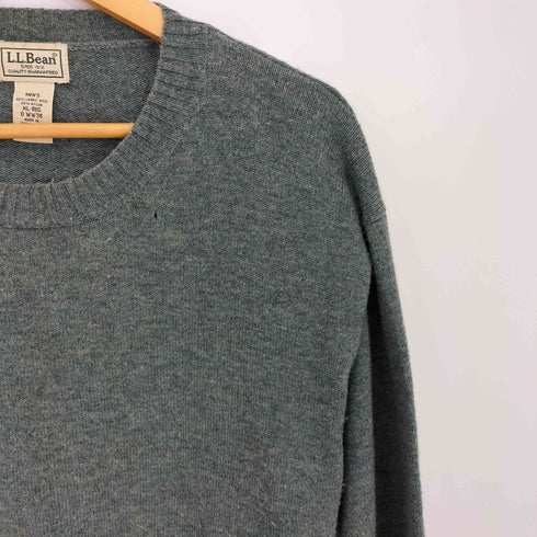 エルエルビーン L.L.Bean 90~00s ウール クルーネック ニットセーター メンズ import:XL