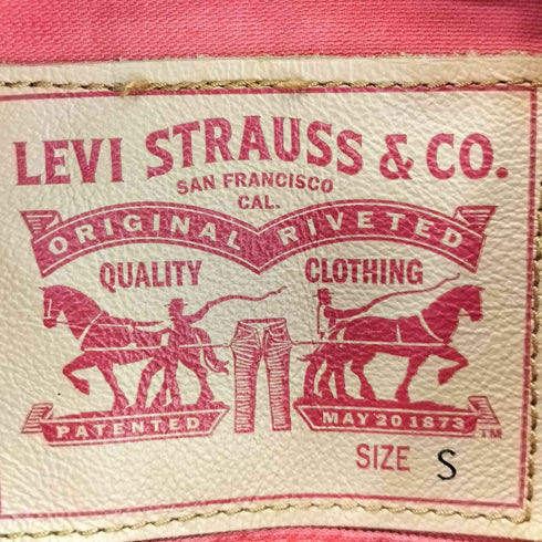 リーバイス Levis デニムトラッカージャケット メンズ import:S