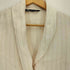 ザラ ZARA STRIPED METALLIC THREAD BLOUSE メタリックストライプ ボウタイブラウス レディース import:S