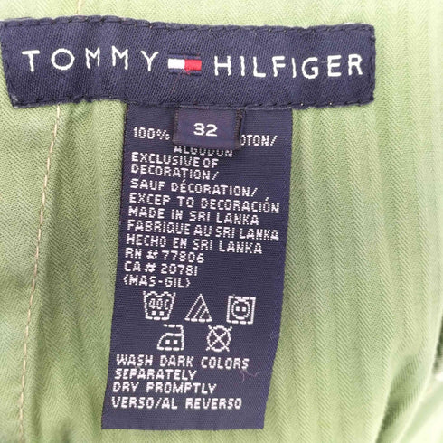 トミーヒルフィガー TOMMY HILFIGER 00s カーゴショーツ ショートパンツ メンズ UK:32-33