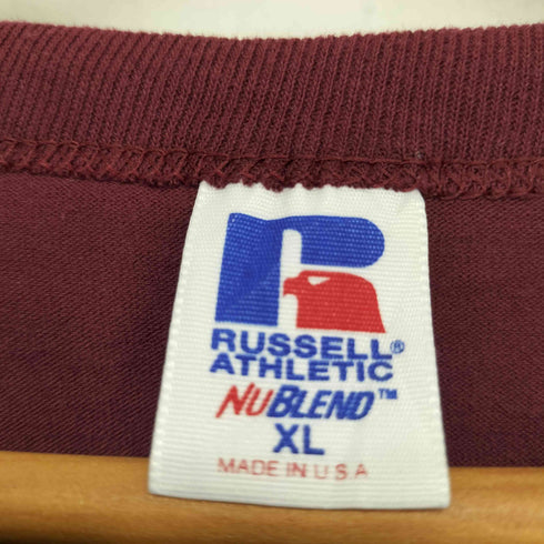 ラッセルアスレチック RUSSELL ATHLETIC USA製 シングルステッチ ナンバリングTシャツ メンズ import:XL