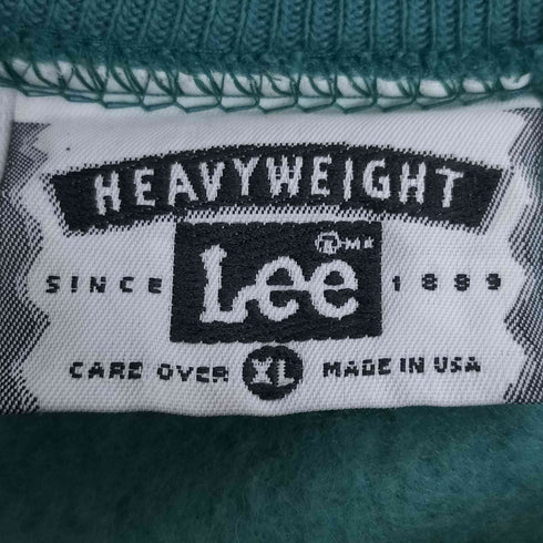 リー Lee 90S USA製 裏起毛 ブランク クルーネックスウェット メンズ import:XL