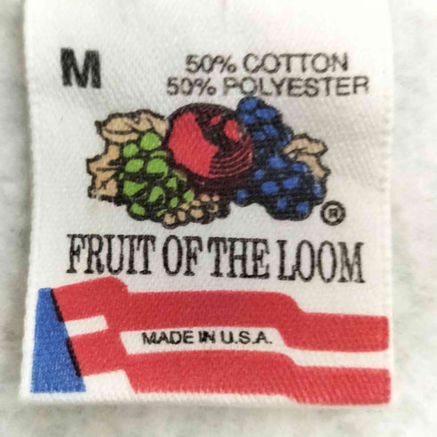 フルーツオブザルーム FRUIT OF THE LOOM 80S USA製 裏起毛 CORDOVA MUSIC ラグランスウェット メンズ import:M