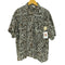 Schrader Separates レオパード シルク 半袖 シャツブラウス レディース UK:12
