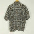 Schrader Separates レオパード シルク 半袖 シャツブラウス レディース UK:12