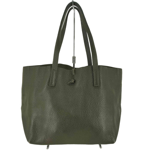 シボ革 レザー ショルダーバッグ レディース ONE SIZE