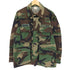 ユーエスアーミー U.S. ARMY 80S ウッドランドカモ BDUジャケット メンズ MEDIUM-SHORT