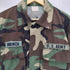 ユーエスアーミー U.S. ARMY 80S ウッドランドカモ BDUジャケット メンズ MEDIUM-SHORT
