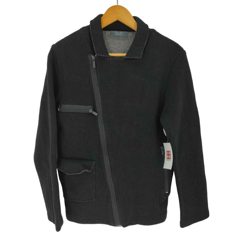 ザラ ZARA ニット ライダース ジャケット レディース import:M