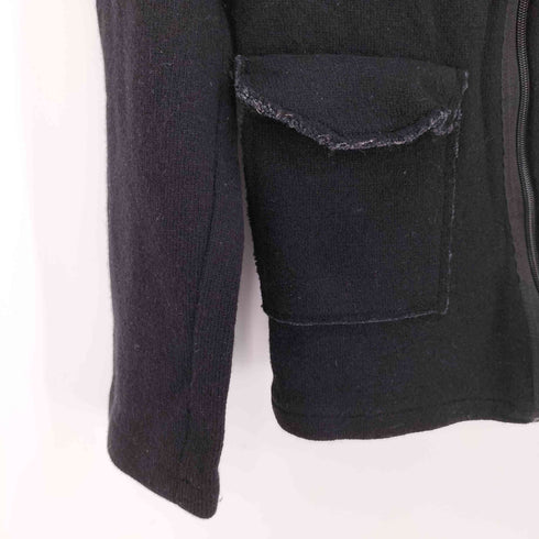 ザラ ZARA ニット ライダース ジャケット レディース import:M