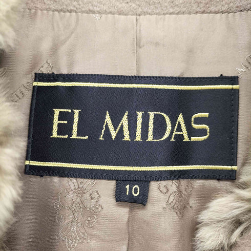 cashmere rabbit fur カシミヤ ラビットファー スタンドカラーコート レディース 10