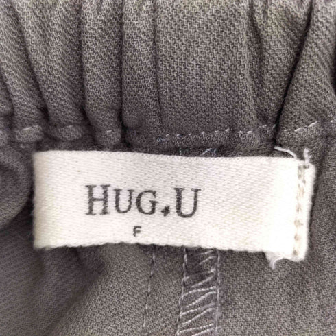 HUG.U ワンピに重ねる 裾パンツ レディース FREE