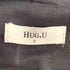 HUG.U パーカー ポンチ シャツ 異素材フーディー レディース FREE